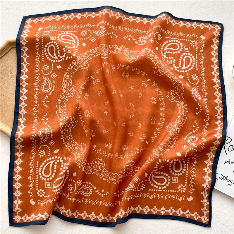 Ascot Neck Scarf - Sciarpa da donna in puro cotone