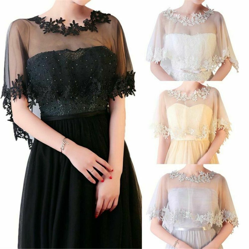 Stole Wedding Shawl - Scialle da donna in pizzo casual