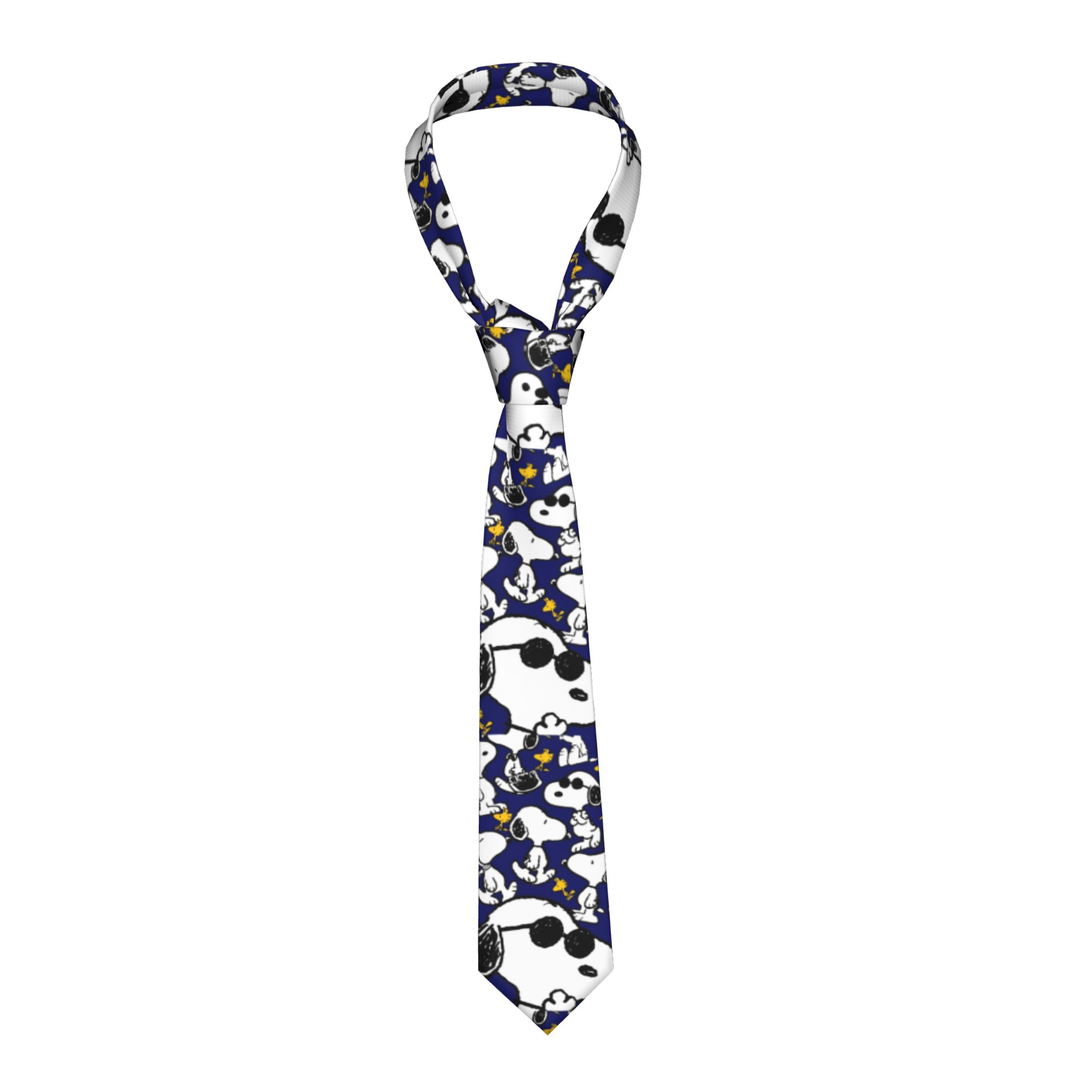 Skinny Tie Men - Cravatta Woodstock di Snoopy Unisex 8