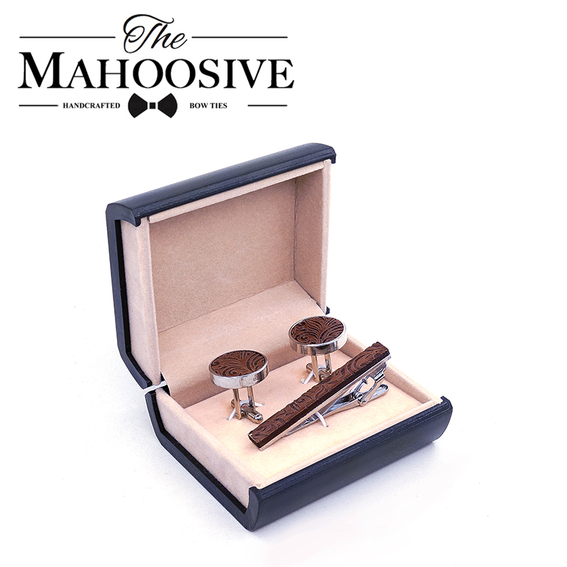 Tie Bar Set Gift - 2019 gemelli fermacravatte SET uomo Vintage