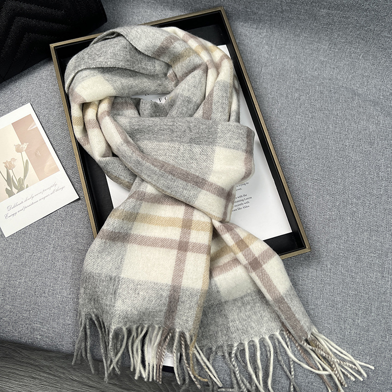 Muffler Men Wool - Sciarpa di lana 100% di alta