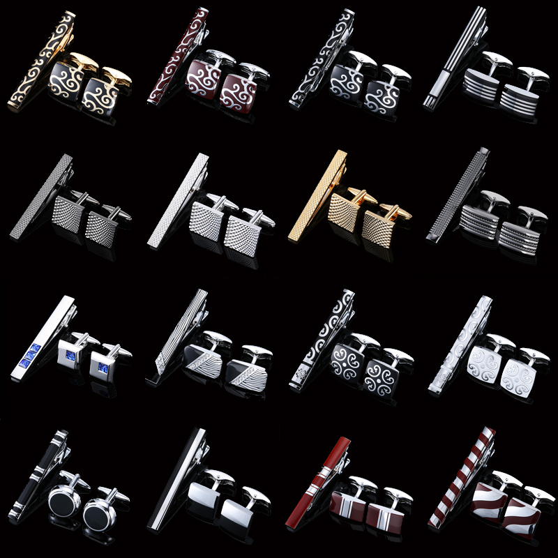 Tie Bar Set Gift - Di alta qualità del polsino e