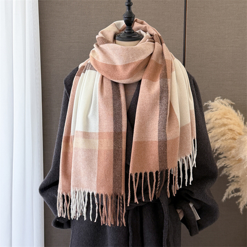 Pashmina Wrap Large - Sciarpa da Donna in Finta Cashmere
