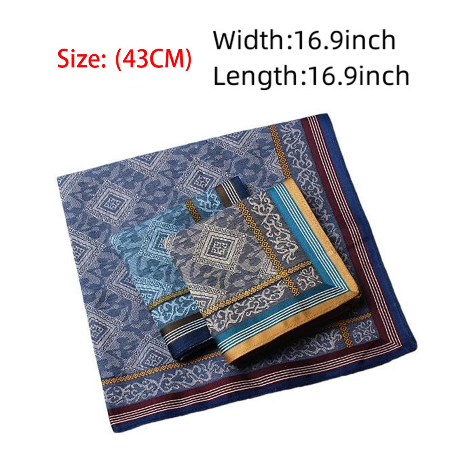 3x Fazzoletti da taschino da u - Handkerchief Cotton Men recensione e prezzo