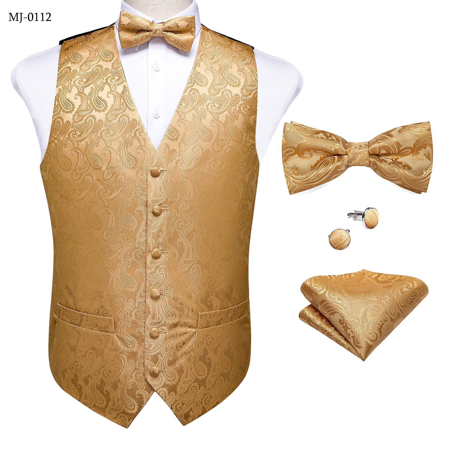 Set Completo Floreale Paisley  - Pocket Square Set recensione e prezzo