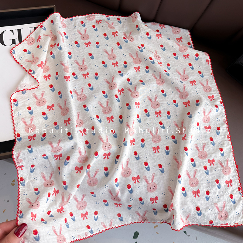 Foulard Quadrato in Cotone e L - Ascot Neck Scarf recensione e prezzo