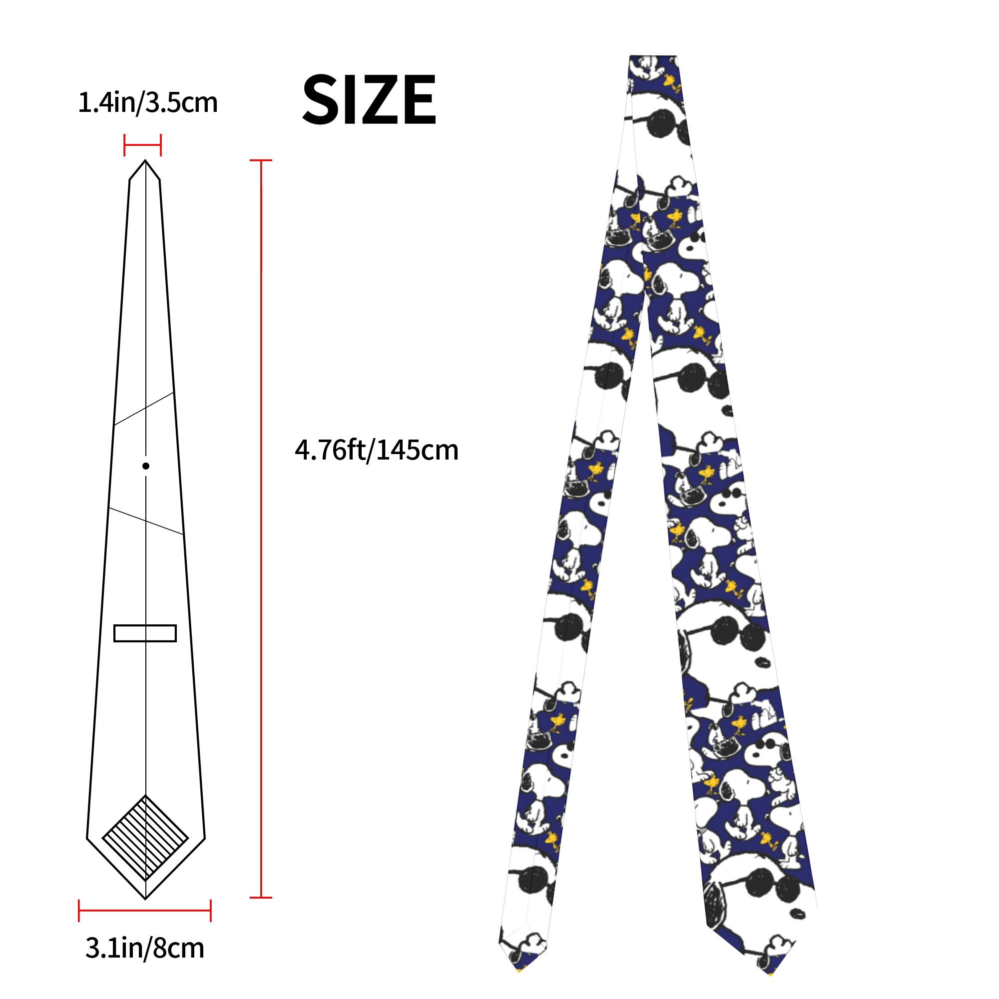 Cravatta Woodstock di Snoopy U - Skinny Tie Men recensione e prezzo