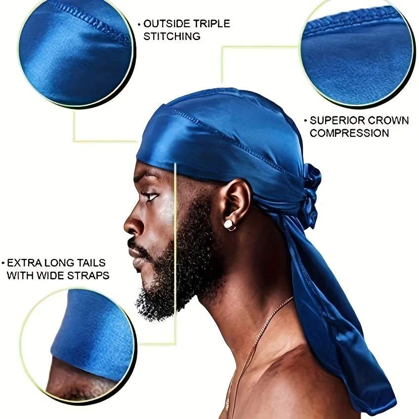 Durag in Seta da Uomo, Bandana - Bandana Doo Rag recensione e prezzo