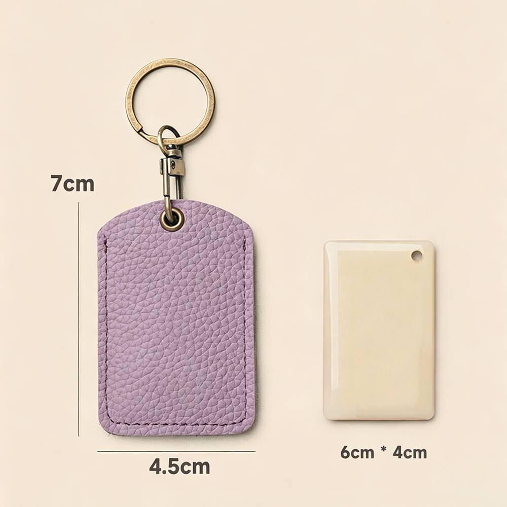 Portachiavi in pelle con cordi - Lanyard Badge Holder recensione e prezzo