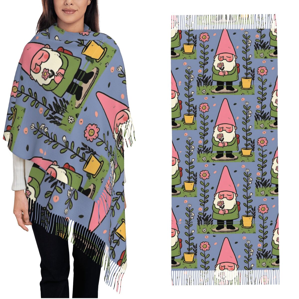Scialli da gnomo da giardino m - Pashmina Wrap Large recensione e prezzo