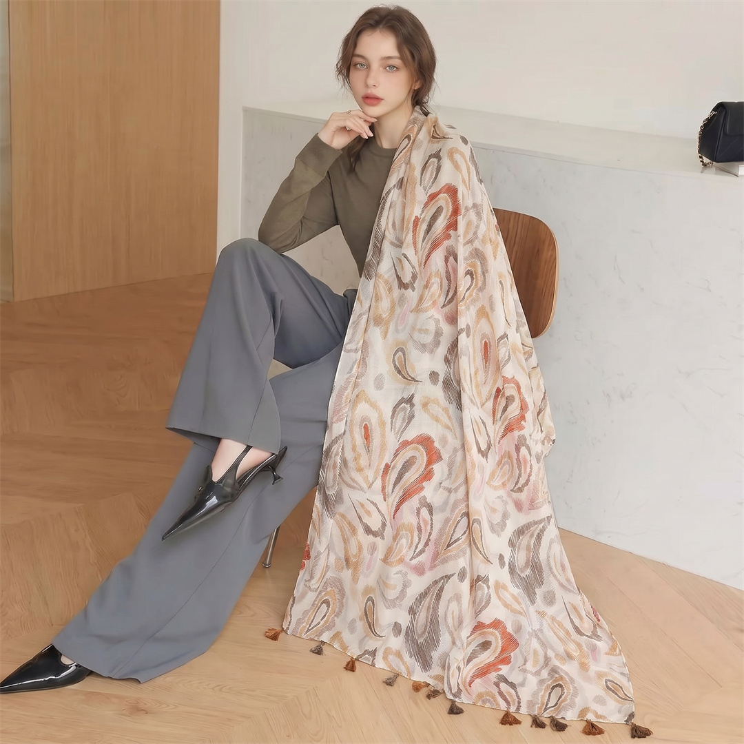 Sciarpa di Lusso in Cotone Boh - Pashmina Wrap Large recensione e prezzo