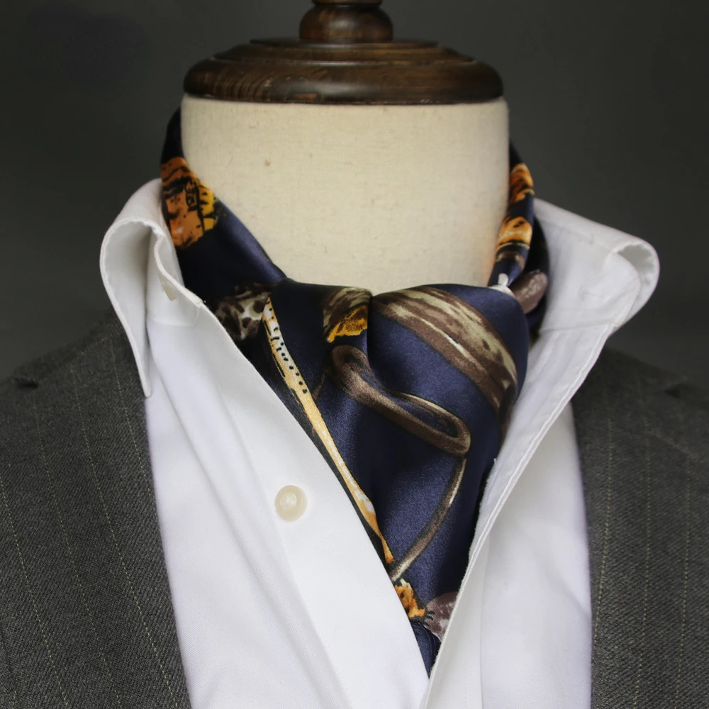 Sciarpa di seta da uomo britan - Ascot Neck Scarf recensione e prezzo