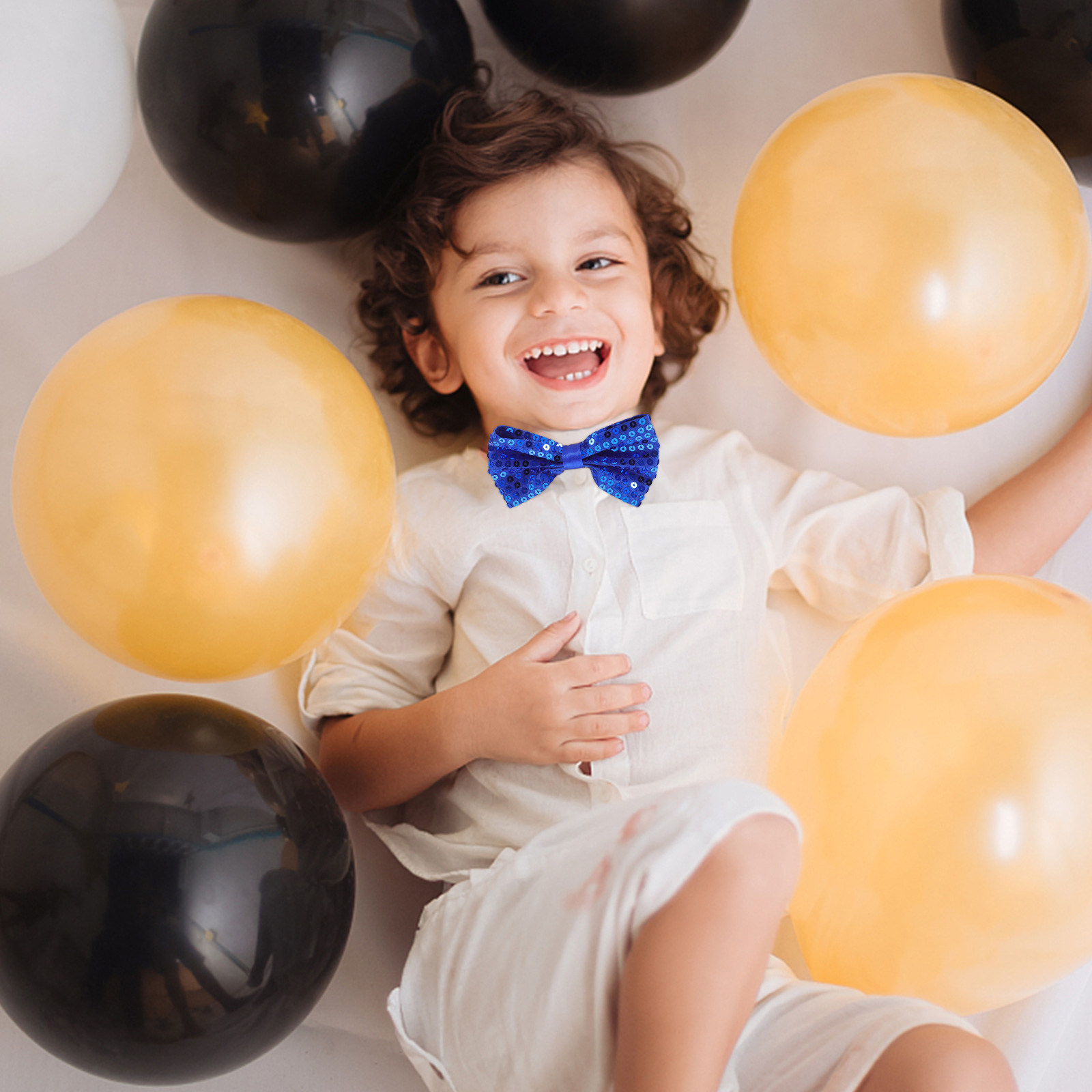 5 Pezzi Papillon con Paillette - Bow Tie Pre Tied recensione e prezzo