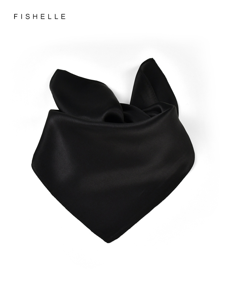 Sciarpa di seta pura nera tint - Scarf Silk Square recensione e prezzo