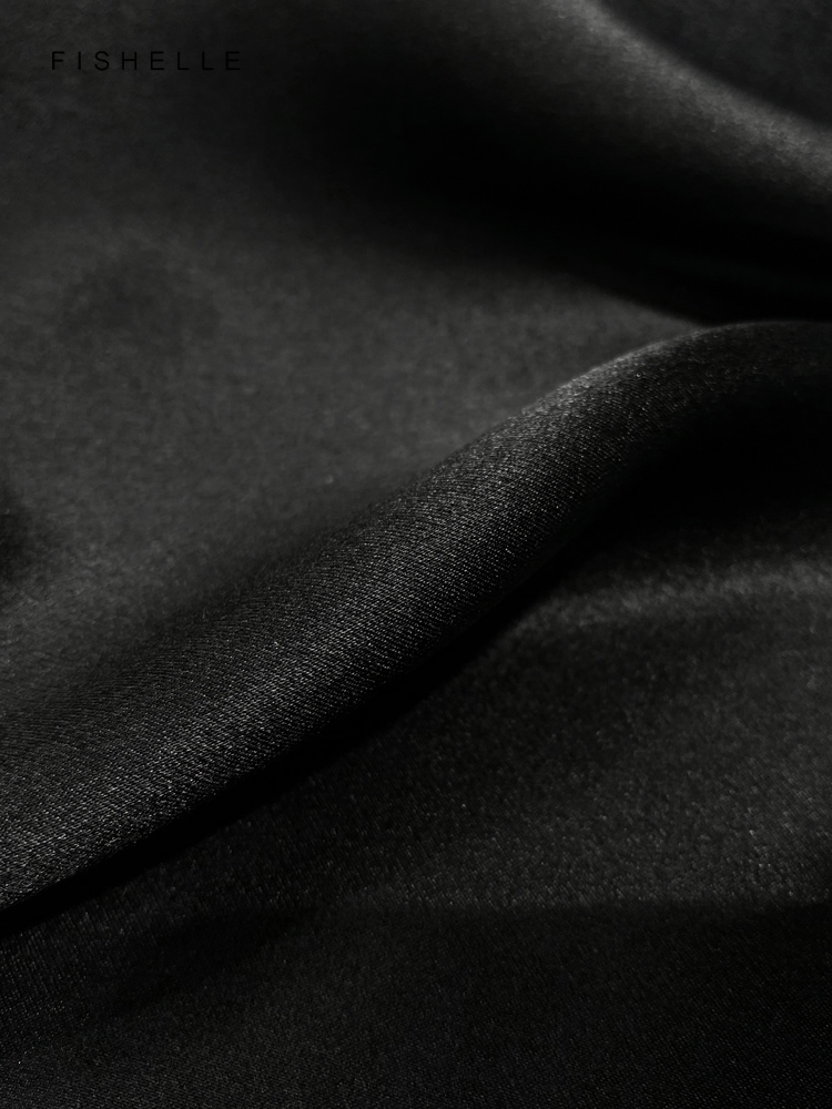 Sciarpa di seta pura nera tint - Scarf Silk Square recensione e prezzo