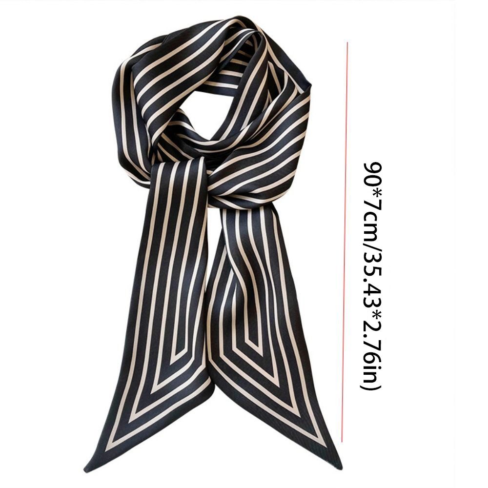 Foulard retrò francese a righe - Silk Tie Striped recensione e prezzo
