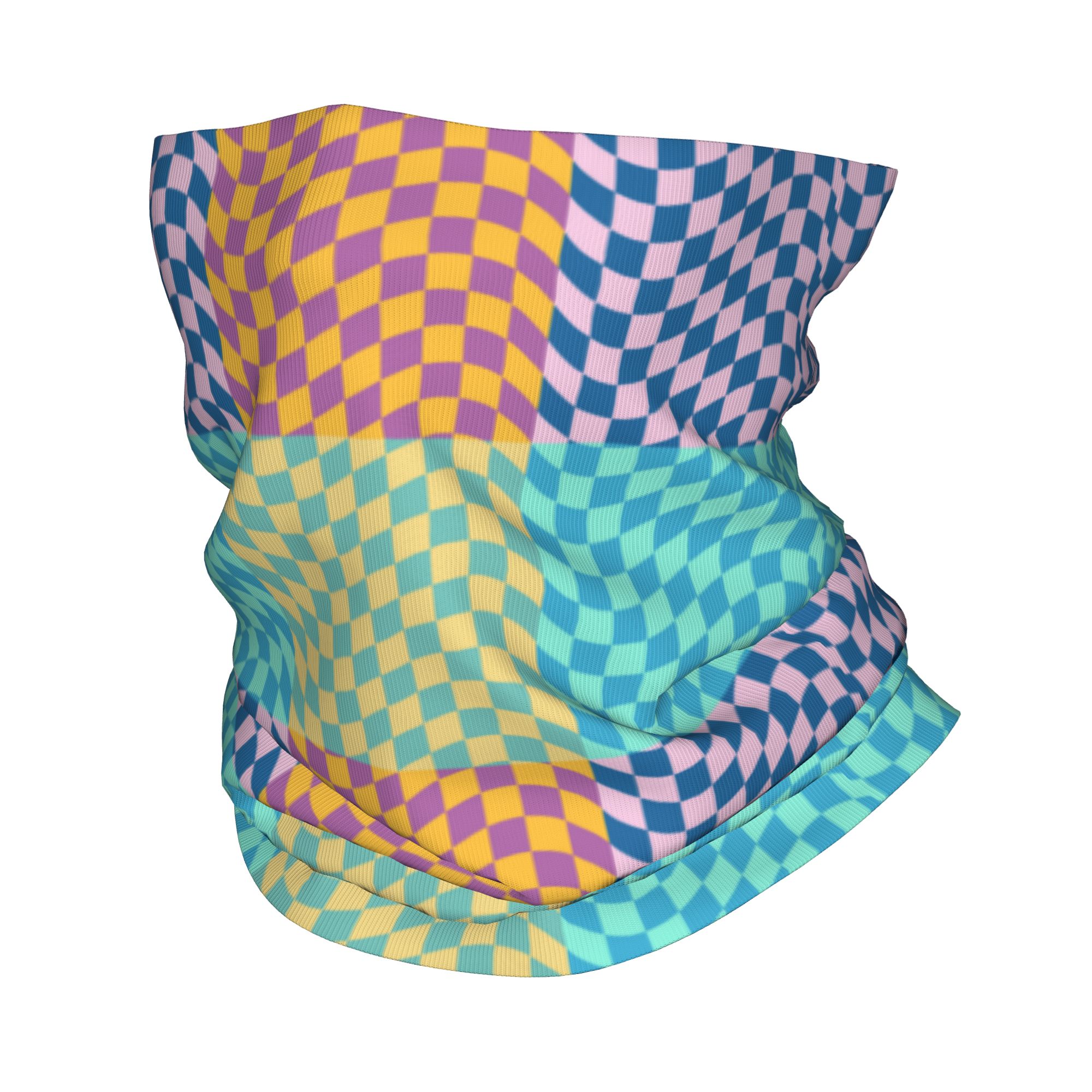 Bandana a quadretti colorata p - Neck Warmer Tube recensione e prezzo